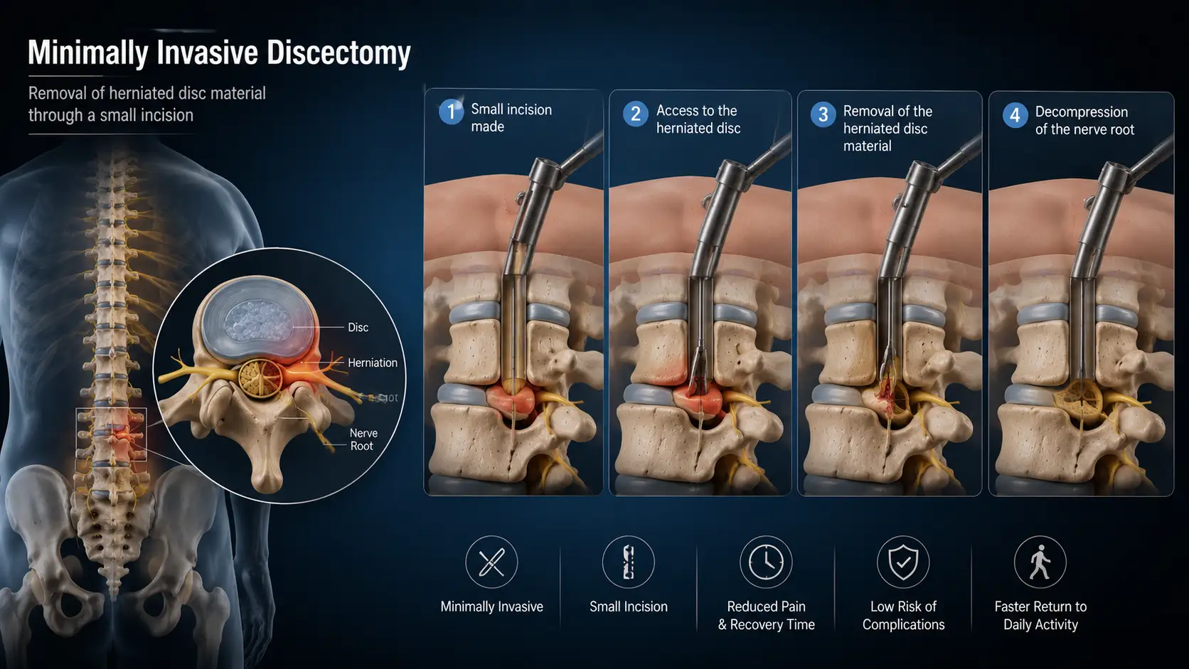 Minimally Invasive Discectomy Surgery in Nagpur