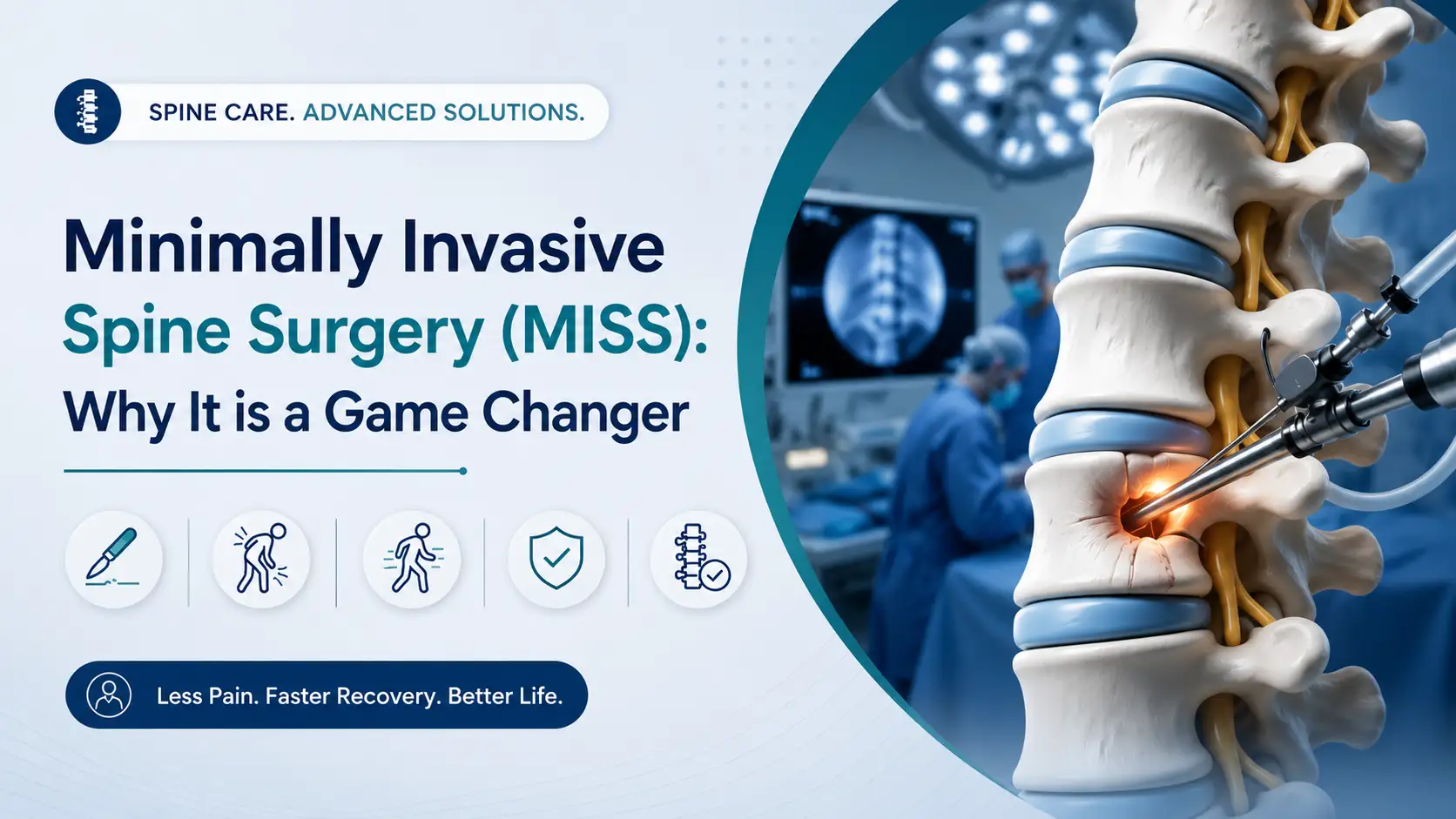 Minimally Invasive Spine Surgery (MISS): Why It is a Game Changer